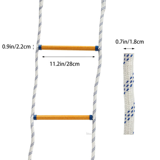 Échelle de sauvetage d'urgence 6m 200kg