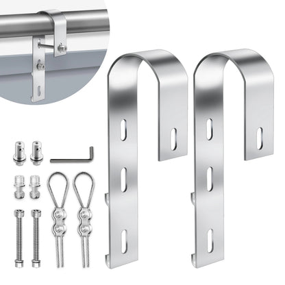 Crochets de Supports de Panneau Solaire Aluminium