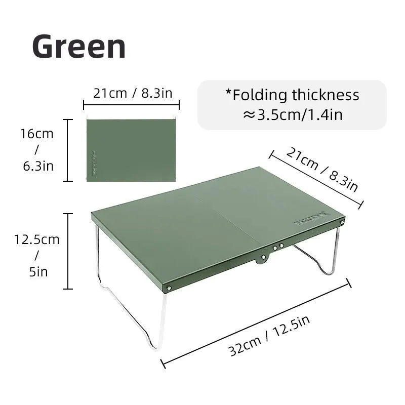 Petite table pliante portable ultralégère