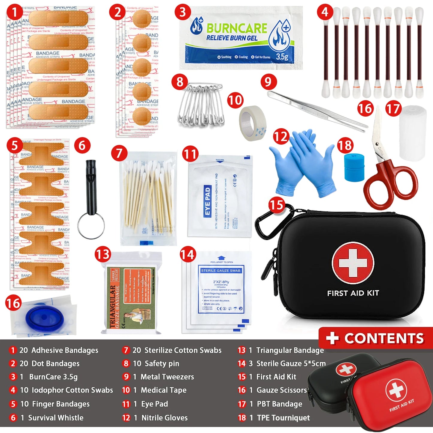 Trousse de premiers secours multi-usages